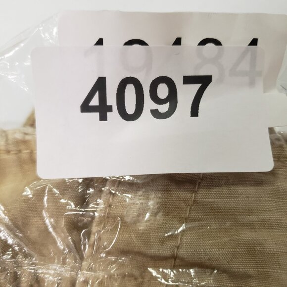 American Eagle Mens Y2K Ripstop Distressed Cargo Shorts Size 32 Beige Preppy - Picture 16 of 16